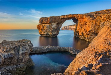 Gozo, nieistniejący już skalny most